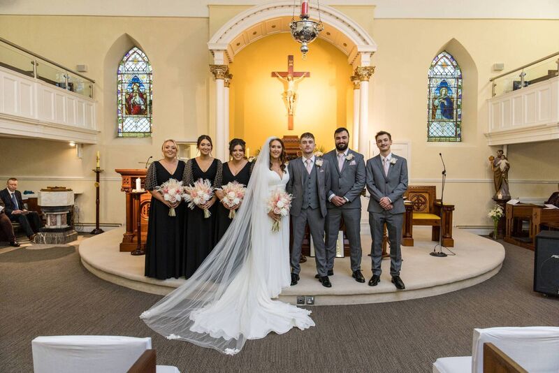 The couple got engaged in 2022 and were married last November. The couple got engaged in 2022 and were married last November.