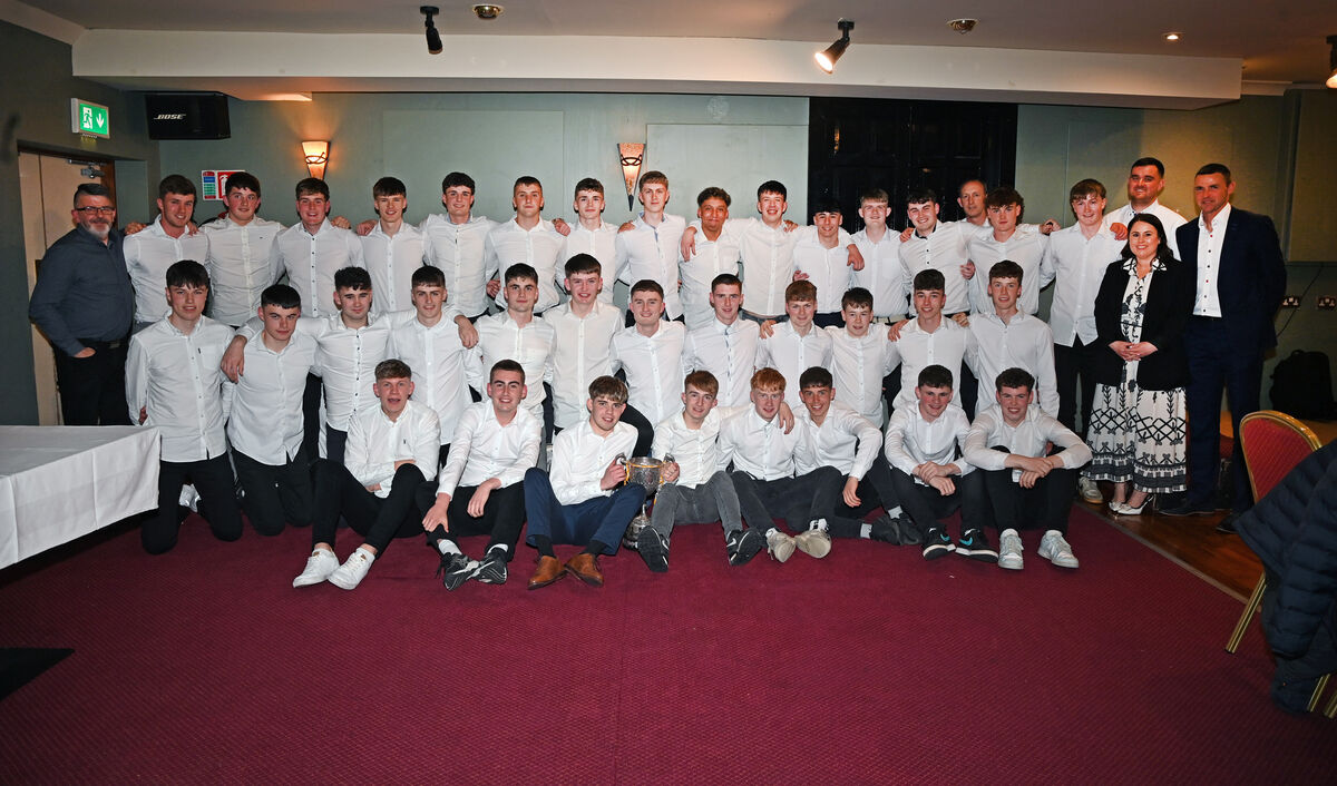 Hamilton High School Bandon, winners of the Simcox Cup, at the presentation of medals at the Munster Arms Hotel. Picture: Eddie O'Hare Hamilton High School Bandon, winners of the Simcox Cup, at the presentation of medals at the Munster Arms Hotel. Picture: Eddie O'Hare