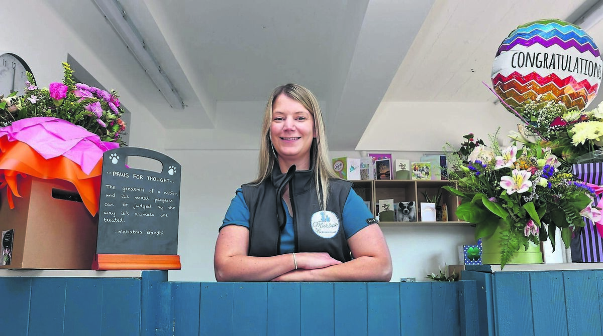Veterinary surgeon Sarah Kelleher at her new business, Marina Veterinary Clinic in Centre Park Road, Cork. Picture: Jim Coughlan
Veterinary surgeon Sarah Kelleher at her new business, Marina Veterinary Clinic in Centre Park Road, Cork. Picture: Jim Coughlan