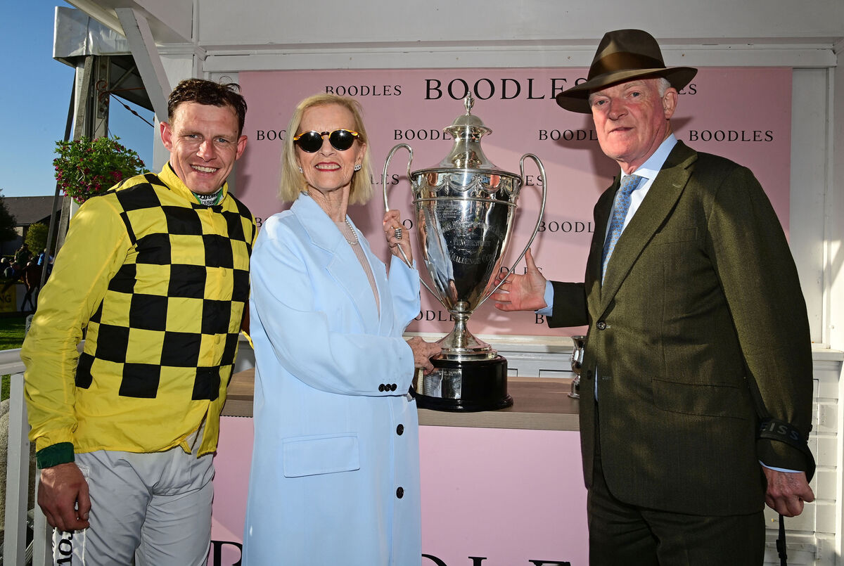 State Man and Paul Townend won the Boodles Champion Hurdle (Grade 1) for Marie Donnelly & Willie Mullins. Picture: Healy Racing State Man and Paul Townend won the Boodles Champion Hurdle (Grade 1) for Marie Donnelly & Willie Mullins. Picture: Healy Racing