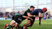 Josh van der Flier scores a try 3/5/2025