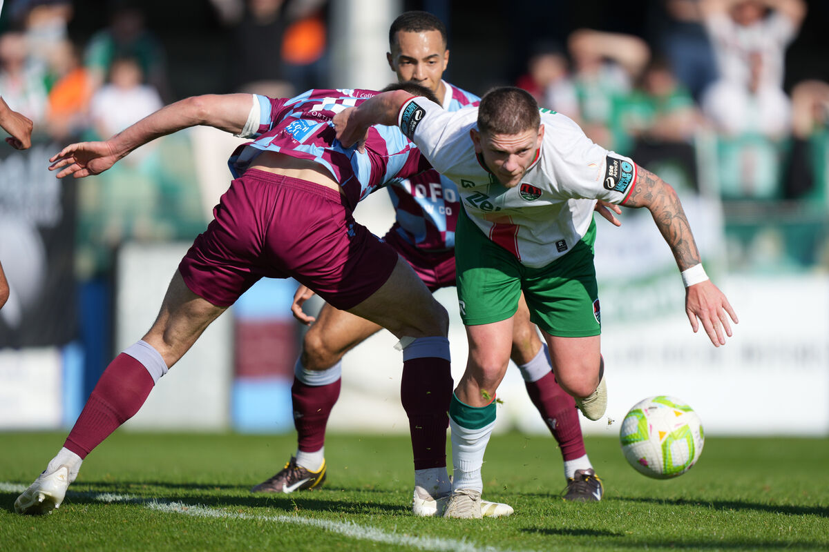 Sean Murray of Cork City on the move. Picture: INPHO/James Lawlor