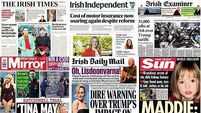 What the papers say: Wednesday's front pages