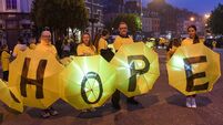 Darkness Into Light a 'powerful symbol of hope' for us all