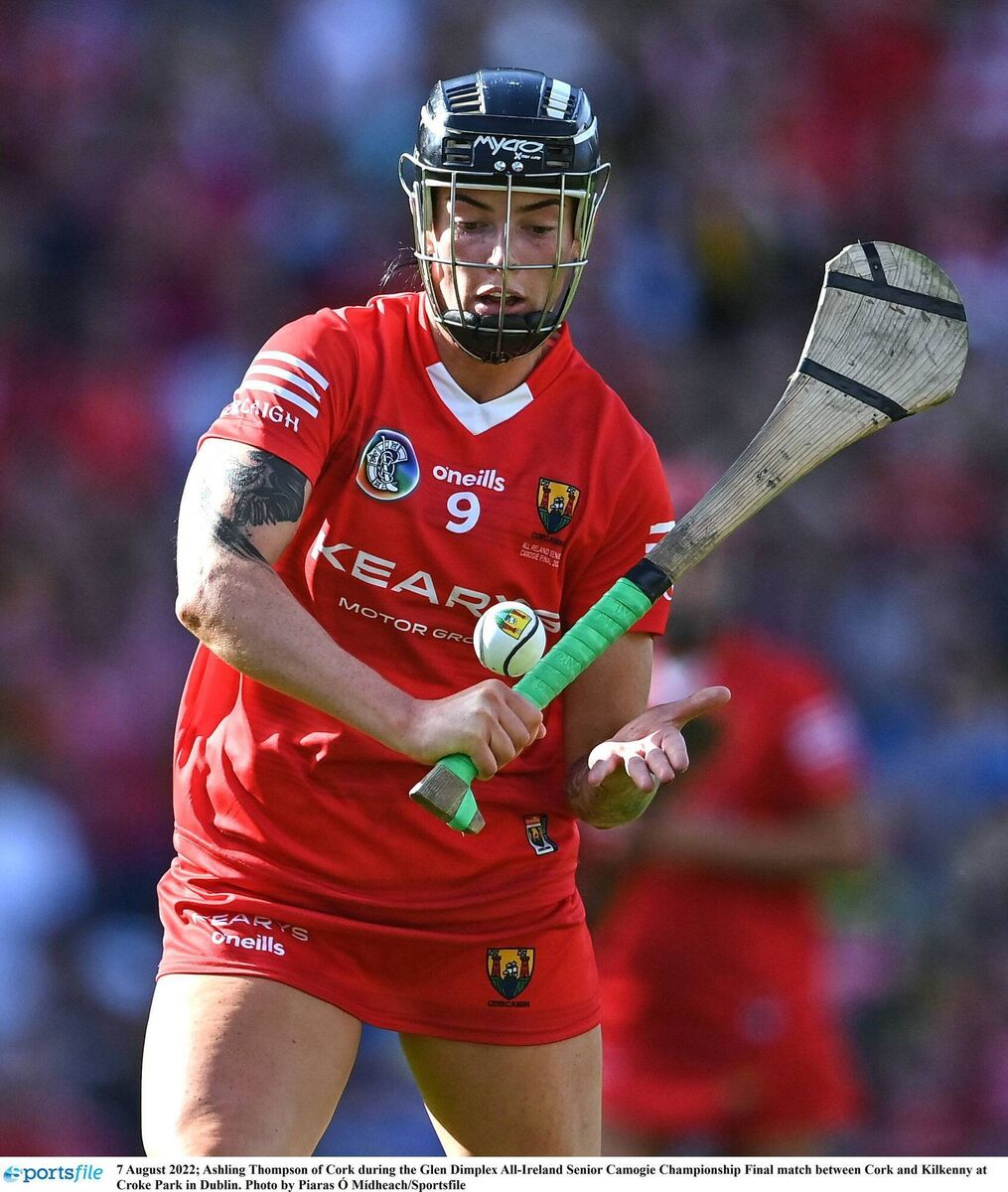 Ashling Thompson: Playing some of the best camogie of her time with Cork at the moment. Ashling Thompson: Playing some of the best camogie of her time with Cork at the moment.