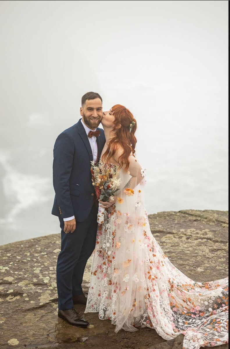 The couple were married on “neutral territory” in Clare - the groom grew up at The Lough while the bride is from Limerick. The couple were married on “neutral territory” in Clare - the groom grew up at The Lough while the bride is from Limerick.