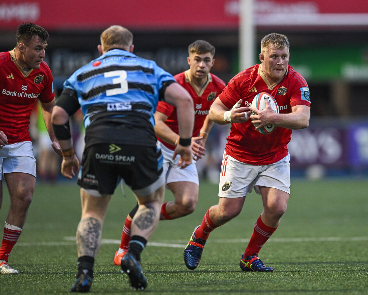 John Ryan of Munster on the move. Picture: INPHO/Mike Jones John Ryan of Munster on the move. Picture: INPHO/Mike Jones