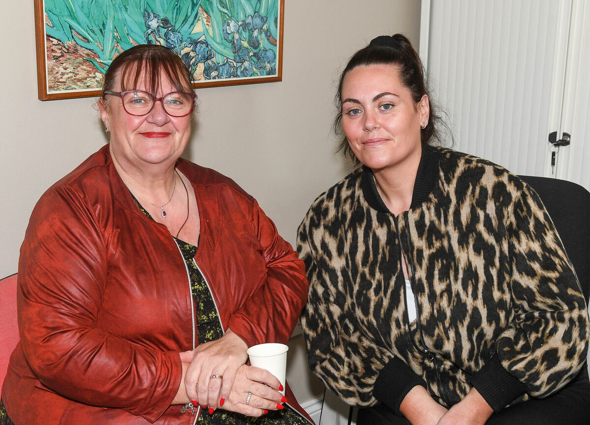  Veronica and Rebecca Reidy, attending the official opening of the Gentle Hands Homecare Cork office, at Hanover House, South Main St. Picture: David Keane