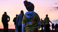 A participant at the event in Phoenix Park 10/5/2025