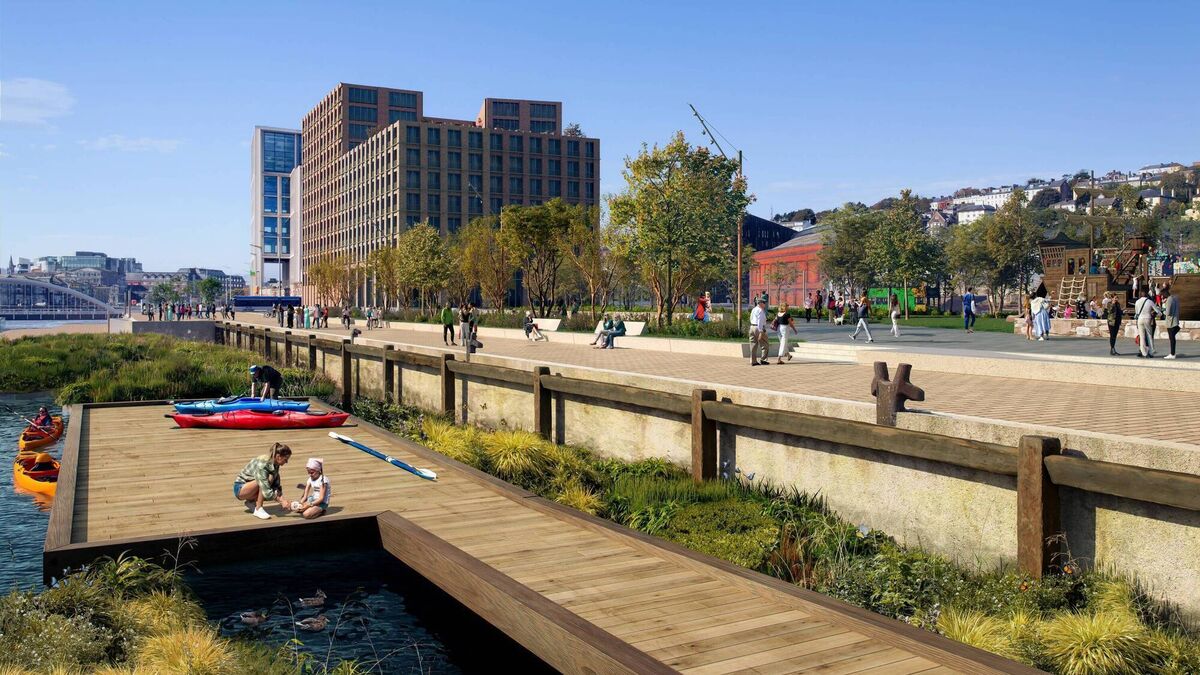 Public realm improvements and open space a 'defining feature' in plans to transform Cork docklands 