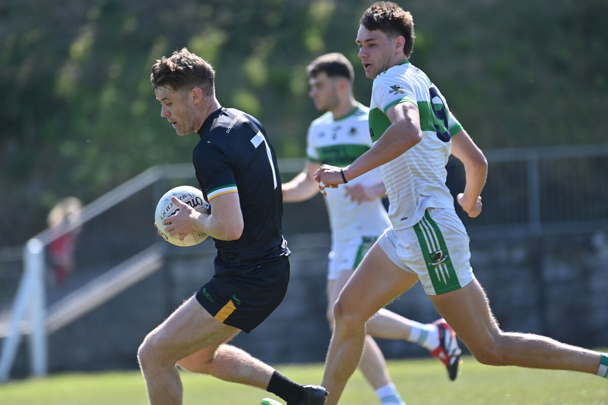 Jerry O'Riordan on the move for Carbery Rangers against Kanturk. Picture: Dan Linehan  Jerry O'Riordan on the move for Carbery Rangers against Kanturk. Picture: Dan Linehan