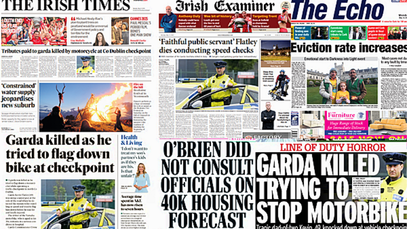 What the papers say: Monday's front pages