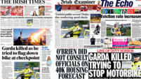 What the papers say: Monday's front pages