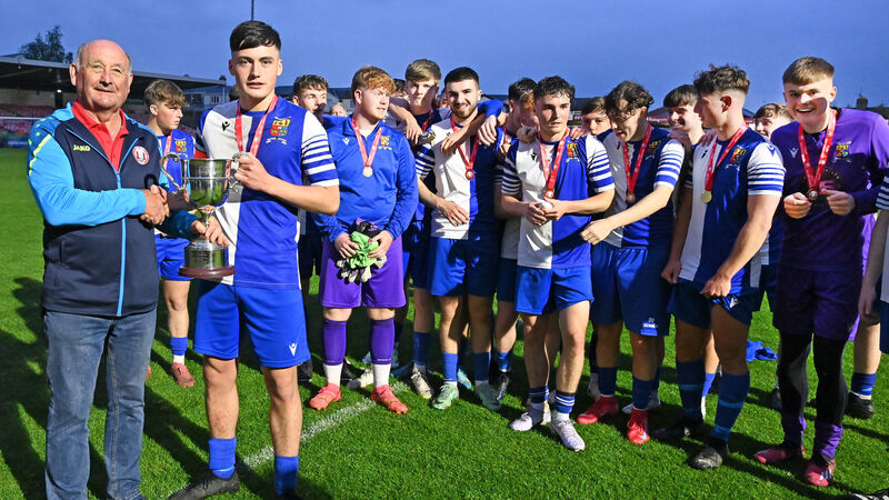 College Corinthians keep their perfect season going with victory over Douglas Hall in the Murphy Youth Cup final