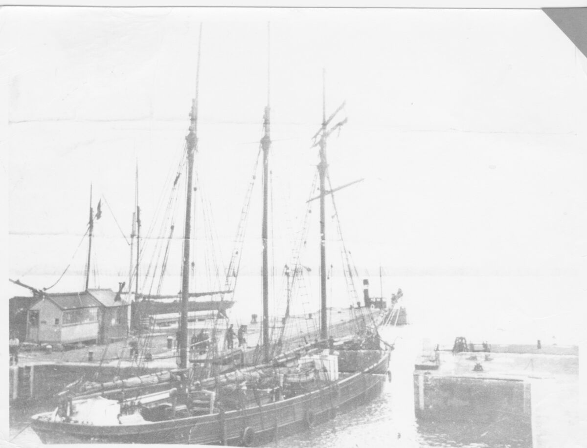 The last image of the Nellie Fleming before she sank.