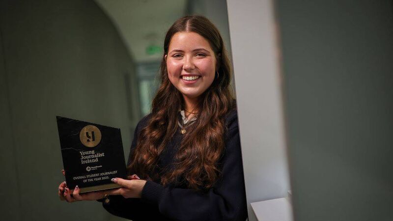 Courageous Cork student wins national journalism award Courageous Cork student wins national journalism award
