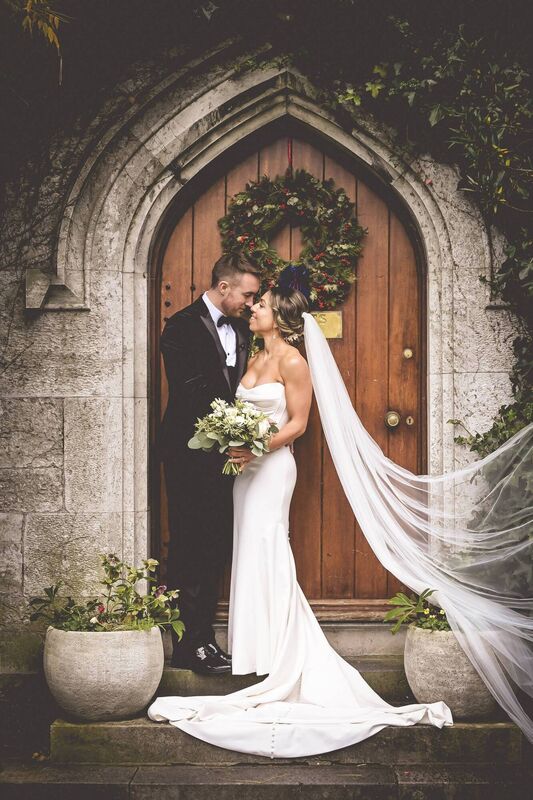 The couple said the people around them- their friends and family- made the day for them.  Pictures: John Sexton