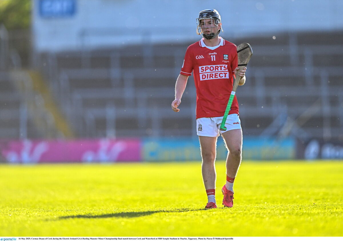 Cork's Cormac Deane. Picture: Piaras Ó Mídheach/Sportsfile
