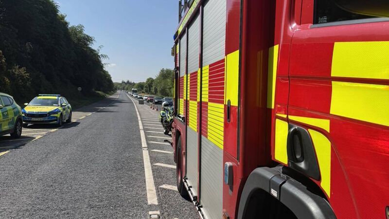 Driver taken to hospital following collision on busy Cork road 