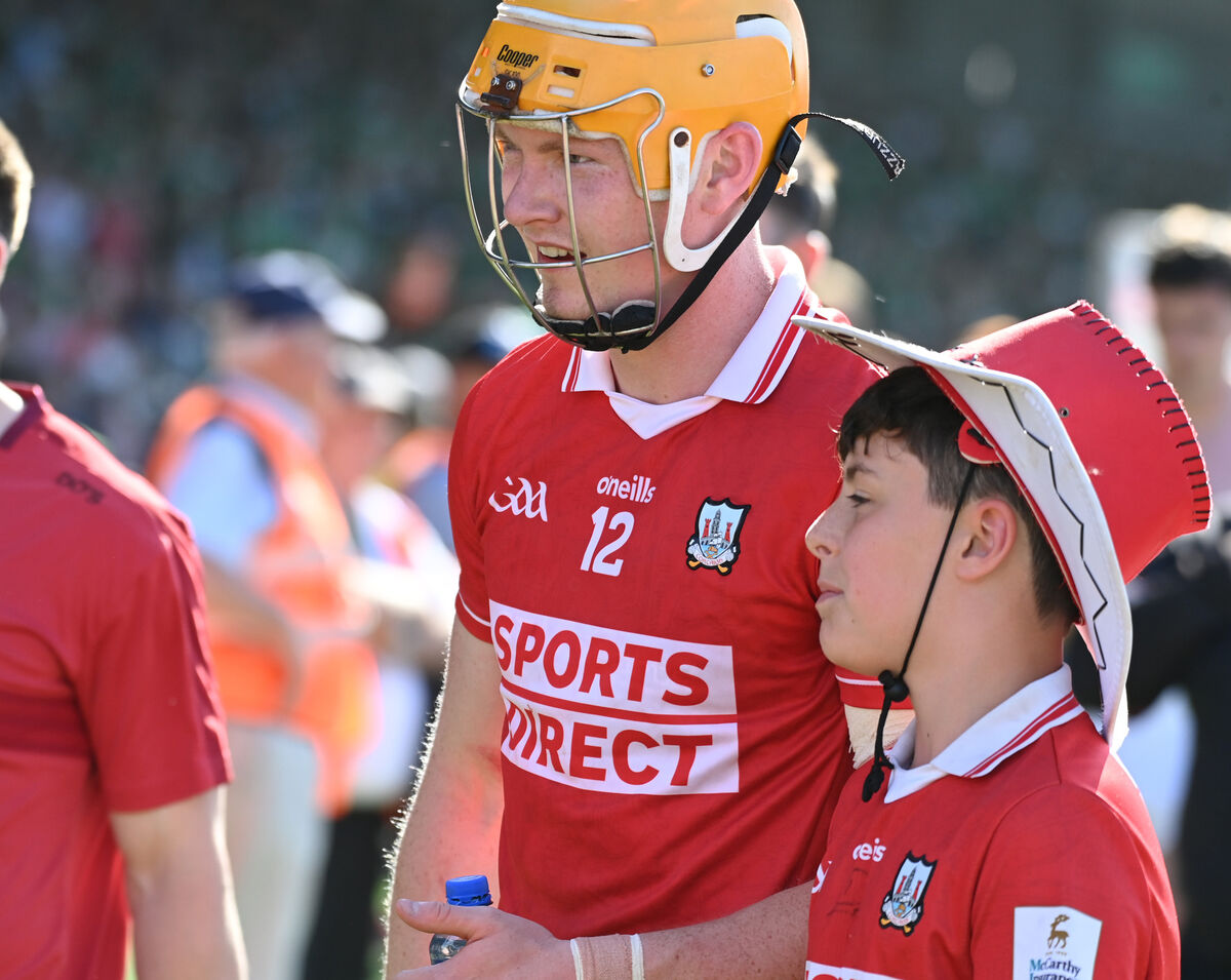Cork's Shane Barrett after the defeat by Limerick. Picture: Eddie O'Hare Cork's Shane Barrett after the defeat by Limerick. Picture: Eddie O'Hare