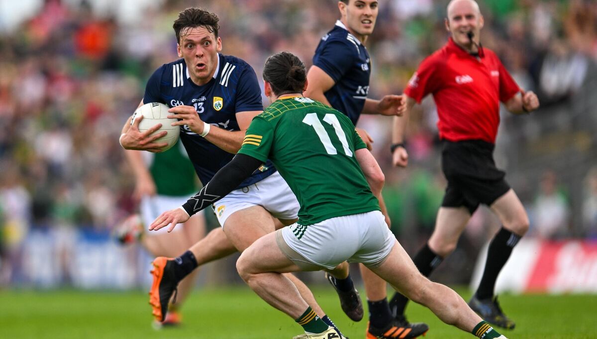 David Clifford of Kerry in action against Cillian O'Sullivan of Meath last year. Picture: Stephen Marken/Sportsfile David Clifford of Kerry in action against Cillian O'Sullivan of Meath last year. Picture: Stephen Marken/Sportsfile
