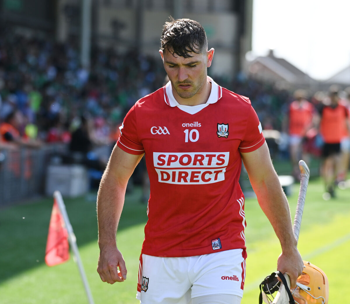Cork's Declan Dalton comes off injured. Picture: Eddie O'Hare