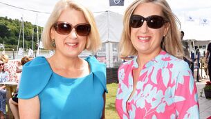 <p>Twin sisters Therese Deane and Sue Nelson are finalists in the Employee Shining Star and Creative Professional Businesswoman categories.  Photo Siobhán Russell</p>