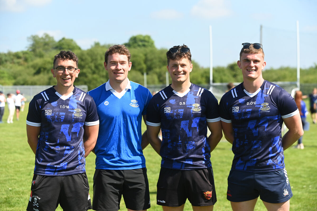  Blitz organisers Tomas O'Mainnín, Éanna Ó Deasúnaigh, Donagh Seartan and Daire Ó Connaire. Picture: Larry Cummins