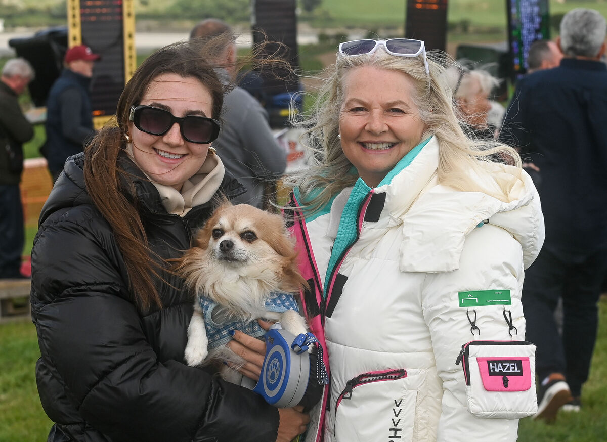 Claudia Carroll and Harriet Murphy, both Carrigaline with Bambi, at the Carbery point-to-point races at Inchydoney. Claudia Carroll and Harriet Murphy, both Carrigaline with Bambi, at the Carbery point-to-point races at Inchydoney.