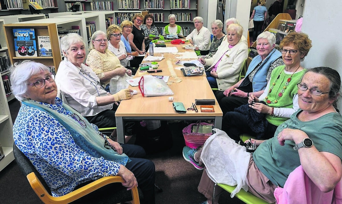 Members of the group gather for a demonstration of their work at the Rory Gallagher Music Library in Cork City Library. Pictures: Dan LInehan Members of the group gather for a demonstration of their work at the Rory Gallagher Music Library in Cork City Library. Pictures: Dan LInehan