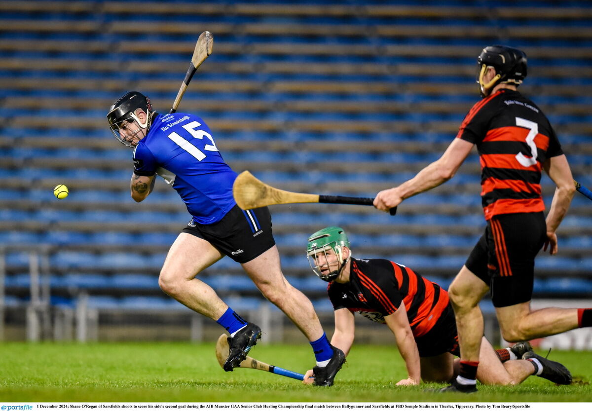 Shane O'Regan has a total of 2-20 from play for Sars so far. Picture: Tom Beary/Sportsfile