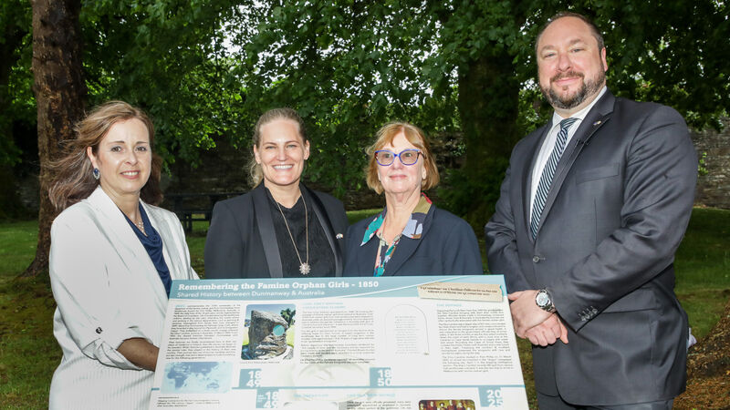 Memorial unveiled for 14 famine orphan girls shipped from Cork to Melbourne