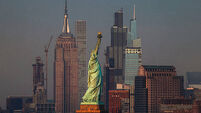 TOPSHOT-US-NEW YORK-MONUMENT-STATUE OF LIBERTY