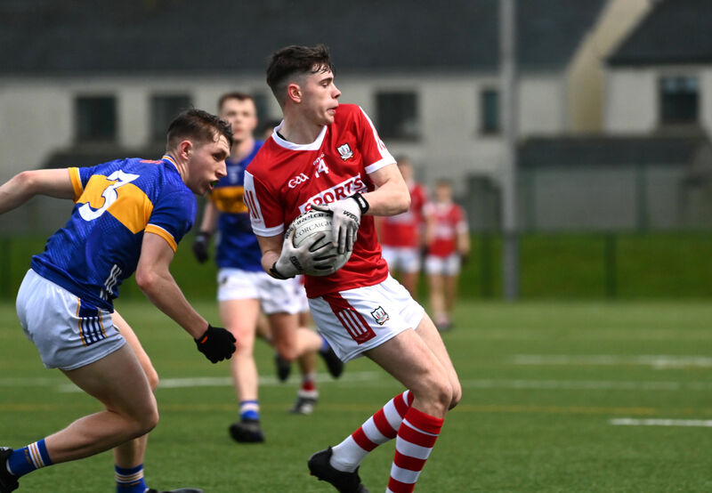 Ed Myers in U20 action for Cork. Picture: Larry Cummins Ed Myers in U20 action for Cork. Picture: Larry Cummins