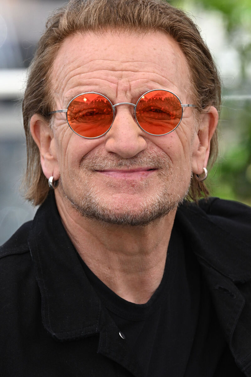 Bono at the 78th Cannes Film Festival in Cannes, France. Picture Doug Peters/PA Wire