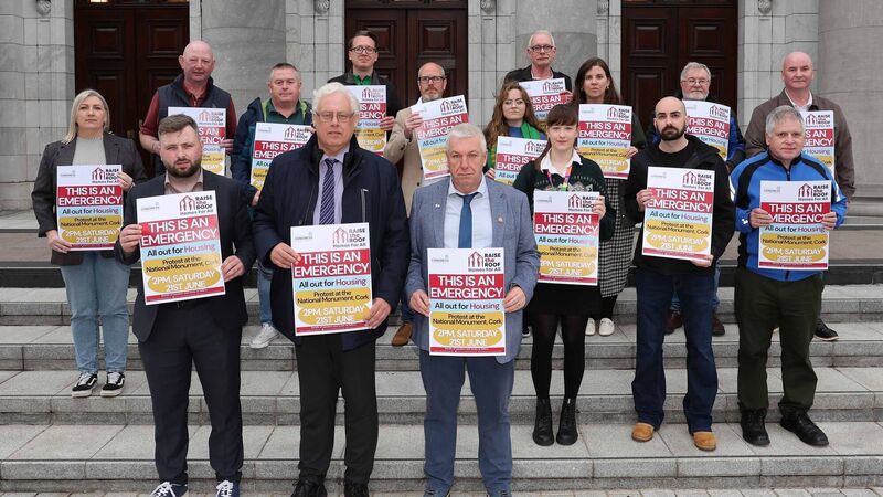 Opposition parties and unions announce date for Cork housing protest Opposition parties and unions announce date for Cork housing protest