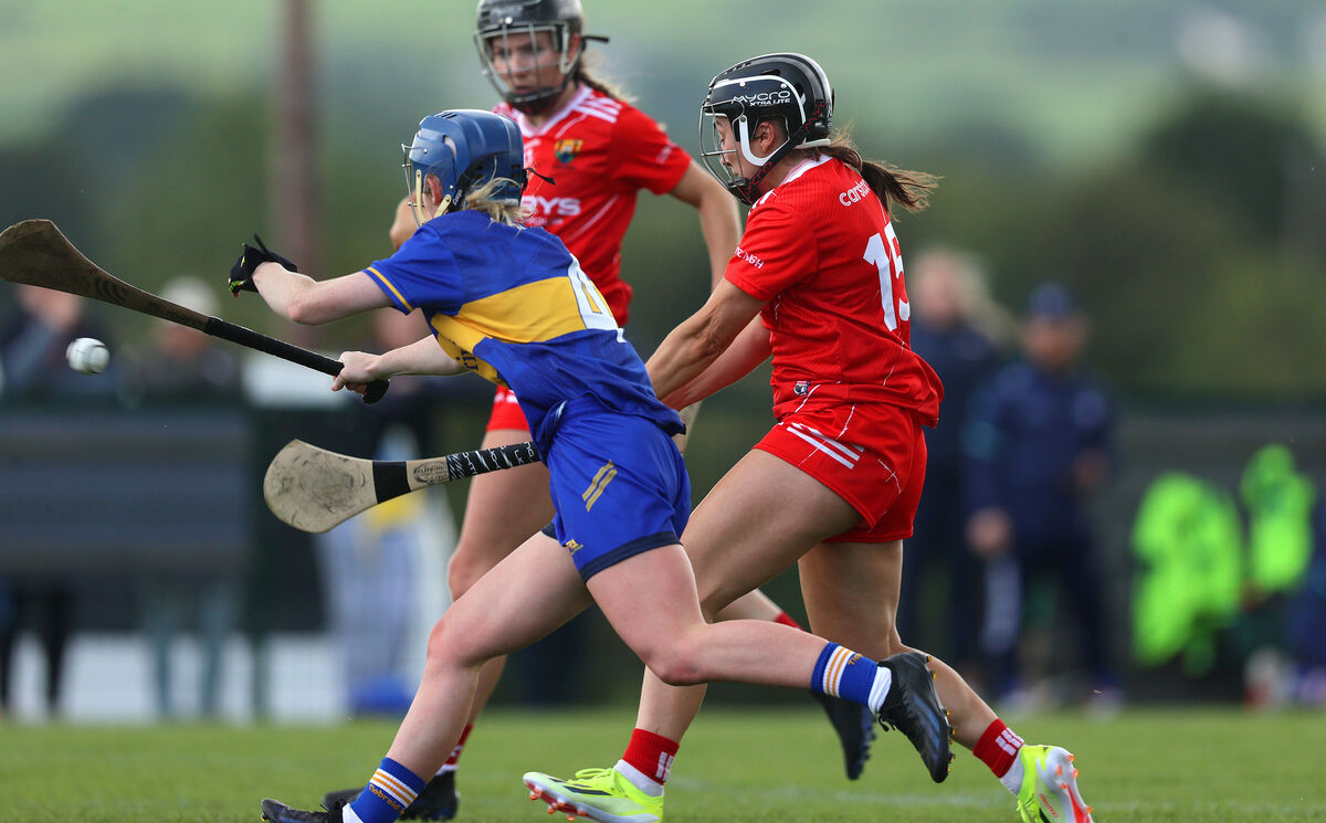 Amy O’Connor hits the net. Picture: INPHO/Leah Scholes Amy O’Connor hits the net. Picture: INPHO/Leah Scholes