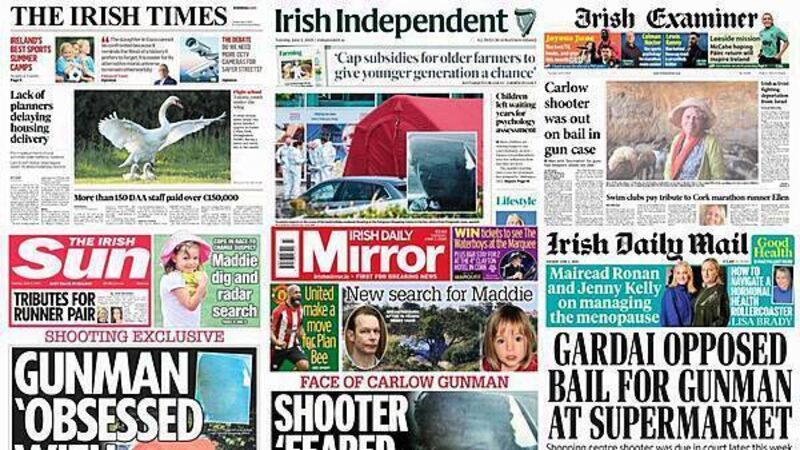 What the papers say: Tuesday's front pages What the papers say: Tuesday's front pages