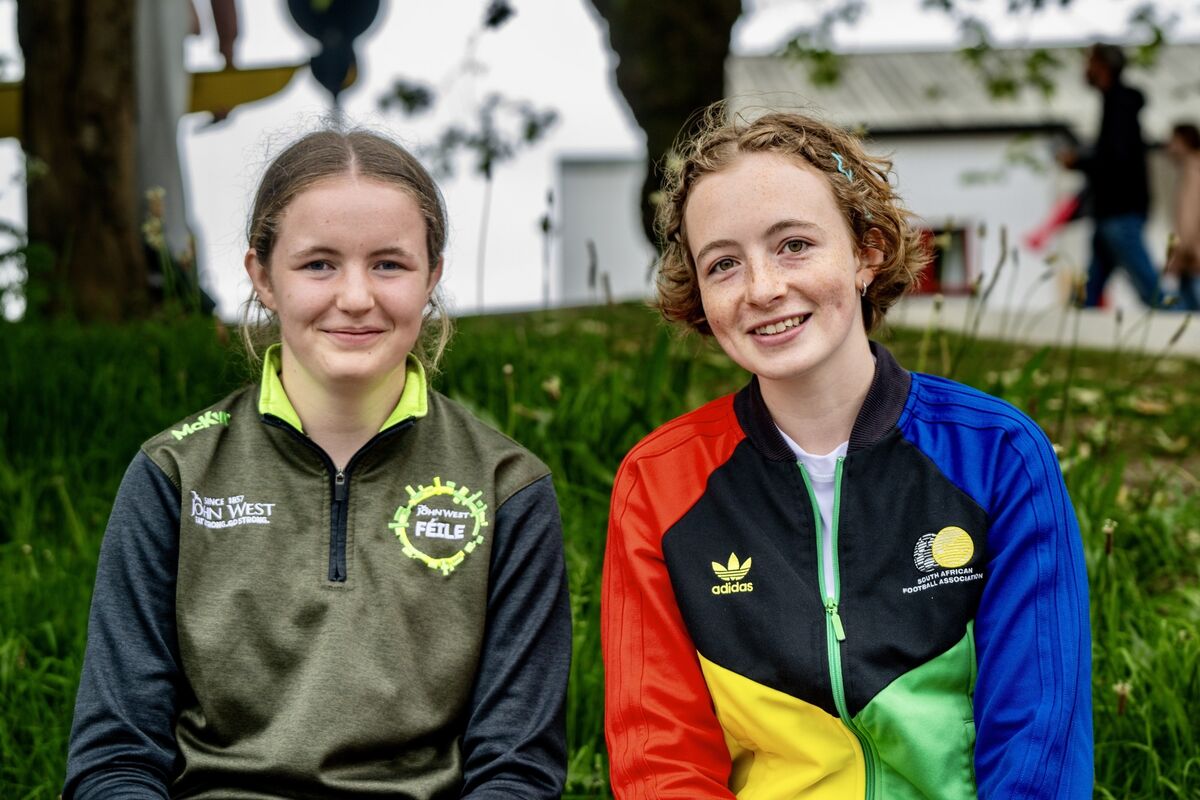 Mairead Murphy and Jemma Douglas from Shandon Boat Club pictured during the Lee Regatta at The Marina in Cork. Picture Chani Anderson Mairead Murphy and Jemma Douglas from Shandon Boat Club pictured during the Lee Regatta at The Marina in Cork. Picture Chani Anderson