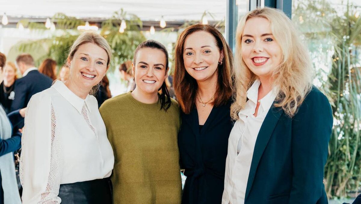 Caroline Frawley, Susan Greene, Aideen Murphy, Tara Higgins, of Barden Recruitment, at the ‘Motivate. Prepare. Empower’ event in Cork