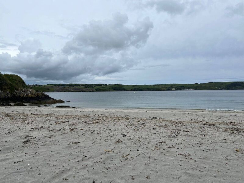 View from the Dock Beach in Kinsale, overlooking the area in Kinsale Harbour where the proposed Mussel Farm will be located.