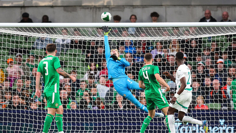 Ireland draw with Senegal despite Caoimhín Kelleher's super save
