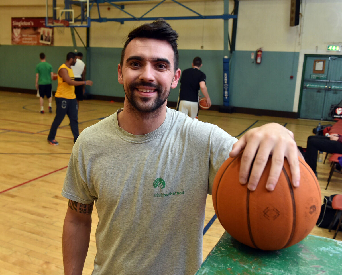 UCC Demons Niall Murphy during training at the Parochial Hall