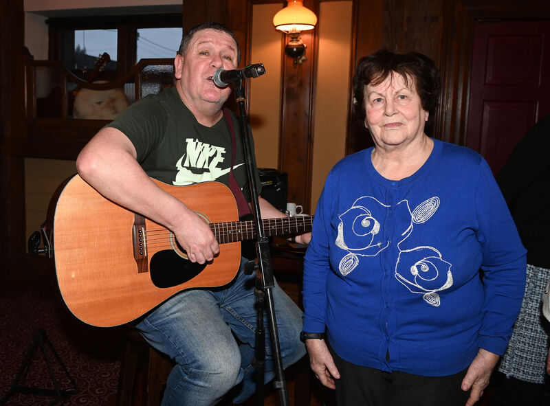 Phil Goodman and singer Jimmy Murphy. Picture; Eddie O'Hare.