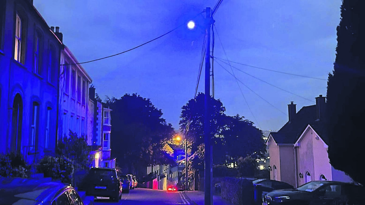 1,000 street lights to be installed in Cork with many purple-blue lights to be replaced