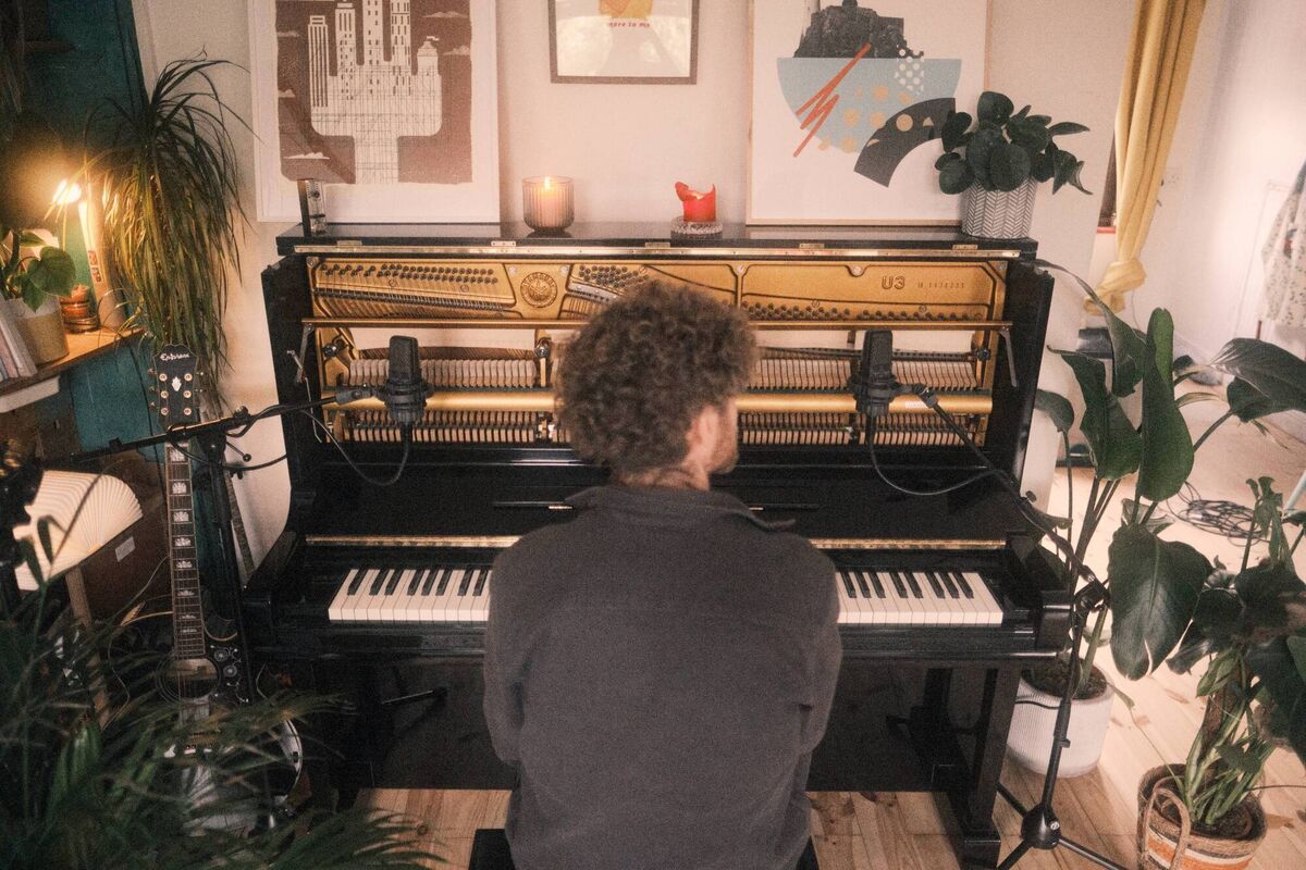 Cian Sweeney runs his own space in Greenmount called Birds of Paradise Studio. 