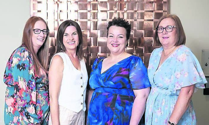 Deirdre O’Donavan, Karina Healy, Daiva Cummins and Carolanne Lyons from the Bon Secours Hospital.