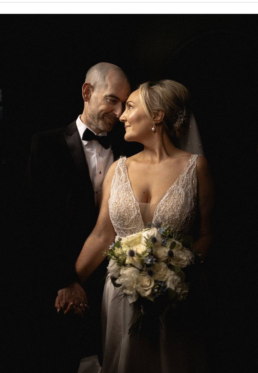 Asked what was the most memorable part of their day, the couple said it was “having both our families together from near and far, celebrating us.” Asked what was the most memorable part of their day, the couple said it was “having both our families together from near and far, celebrating us.”