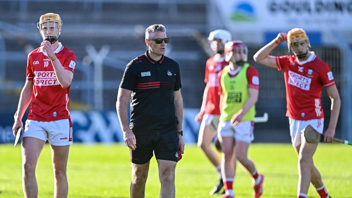 Cork manager Fergal McCormack before the Munster final. Picture: Piaras Ó Mídheach/Sportsfile