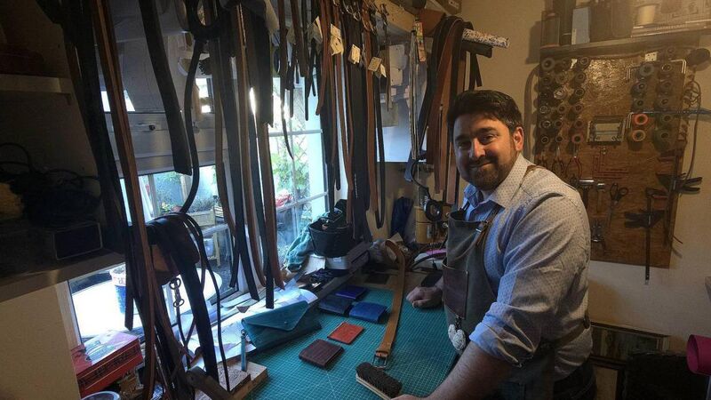 Keeping the craft alive: Meet the man making bespoke leather goods in his spare time Keeping the craft alive: Meet the man making bespoke leather goods in his spare time